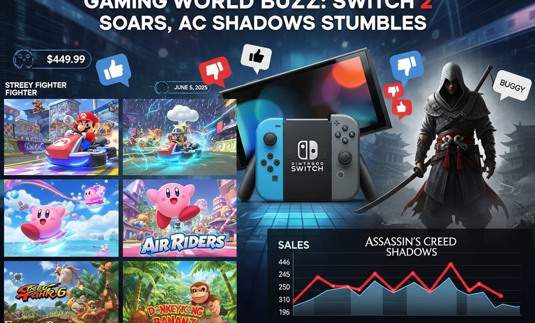 This Week in Gaming: Switch 2 Unveiled, Shadows Stumbles, and April Fools’ Fun