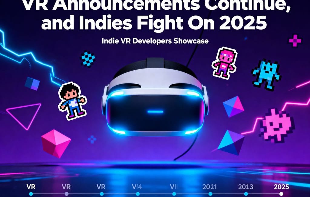 Gaming Rewind: VR Announcements Continue, and Indies Fight On By Daggerless July 14, 2025