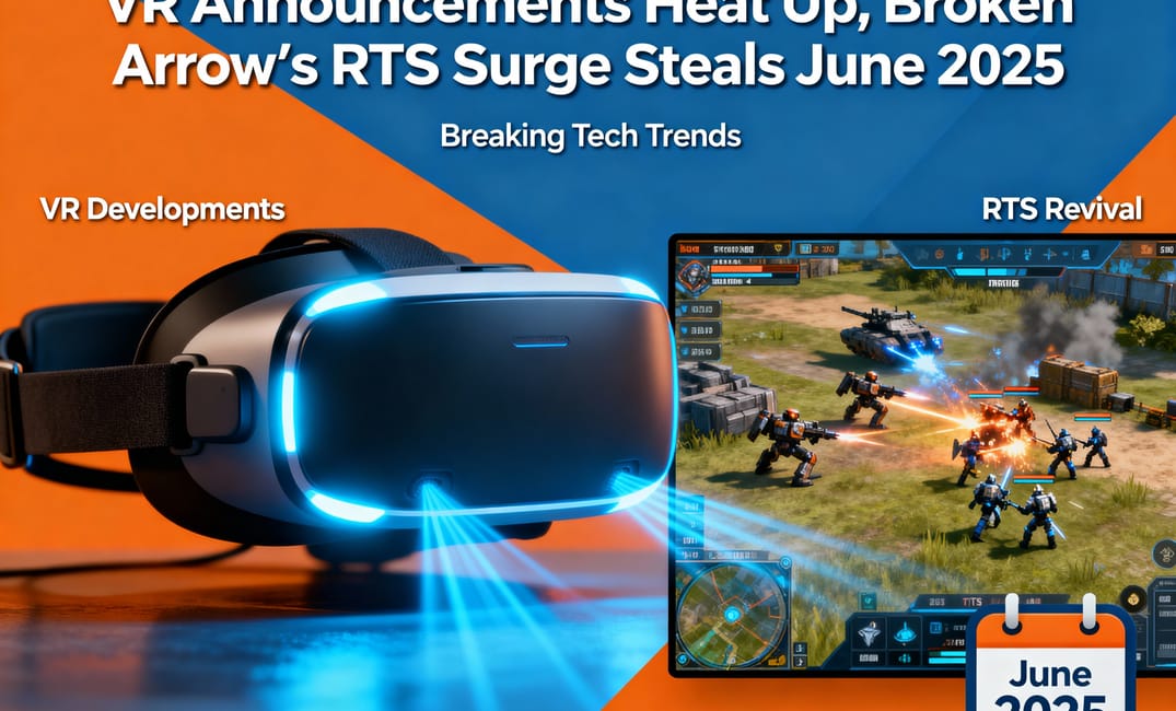 Gaming Rewind: VR Announcements Heat Up, Broken Arrow’s RTS Surge Steals June By Daggerless June 30, 2025