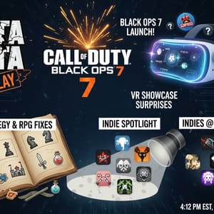 Image of: New Vr drops and Indie show woes