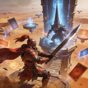 Image of: Crimson Desert Slaying Towers