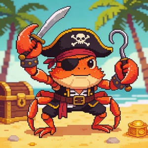 Image of: Crabs and Pirates