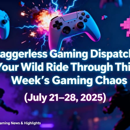 Image of: Daggerless Gaming Dispatch: Your Wild Ride Through This Week’s Gaming Chaos (July 21–28, 2025)